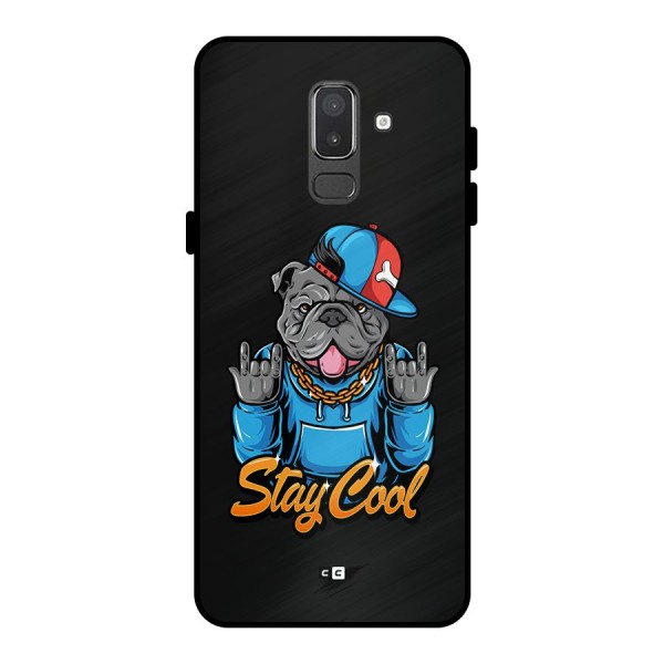 Chill Calm Cool Metal Back Case for Galaxy On8 (2018)