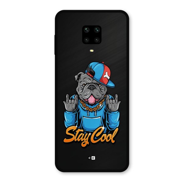 Chill Calm Cool Metal Back Case for Poco M2