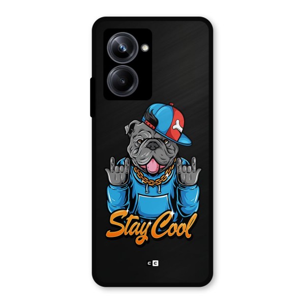 Chill Calm Cool Metal Back Case for Realme 10 Pro