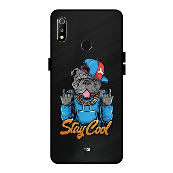 Chill Calm Cool Metal Back Case for Realme 3