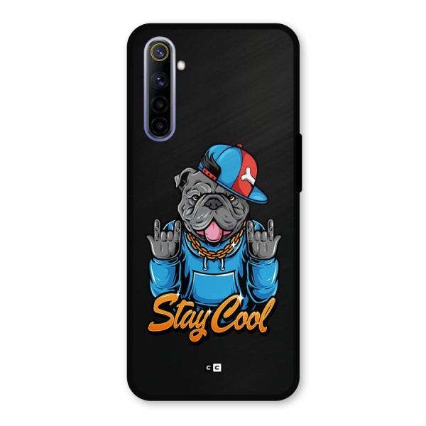 Chill Calm Cool Metal Back Case for Realme 6