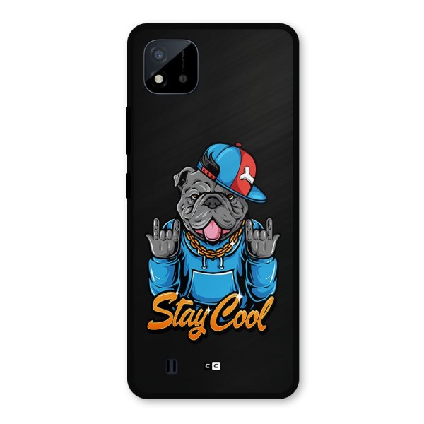 Chill Calm Cool Metal Back Case for Realme C11 2021