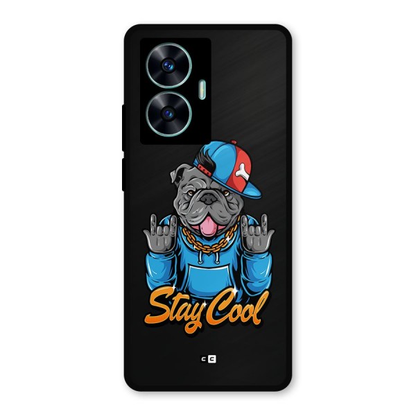 Chill Calm Cool Metal Back Case for Realme C55