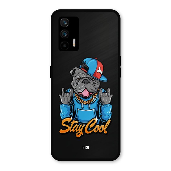 Chill Calm Cool Metal Back Case for Realme GT 5G