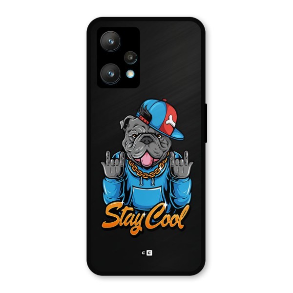 Chill Calm Cool Metal Back Case for Realme Narzo 50 Pro