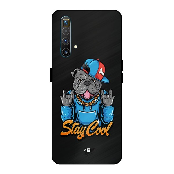 Chill Calm Cool Metal Back Case for Realme X3 SuperZoom