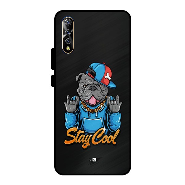 Chill Calm Cool Metal Back Case for Vivo S1