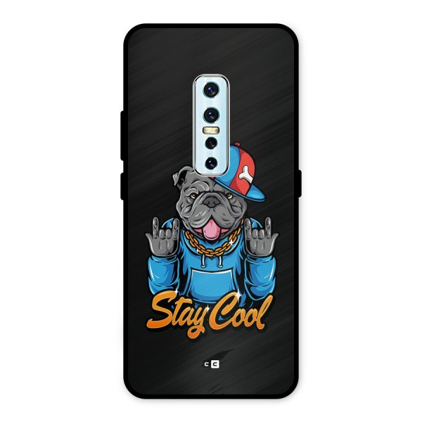 Chill Calm Cool Metal Back Case for Vivo V17 Pro