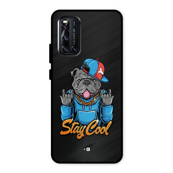 Chill Calm Cool Metal Back Case for Vivo V19