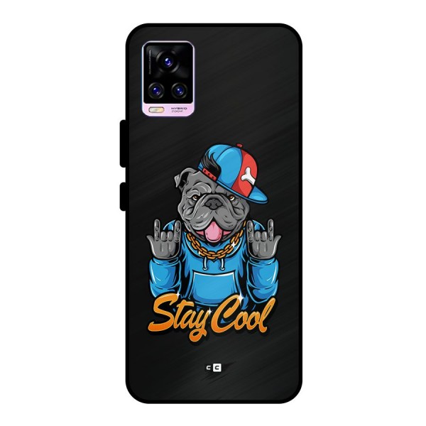 Chill Calm Cool Metal Back Case for Vivo V20 Pro