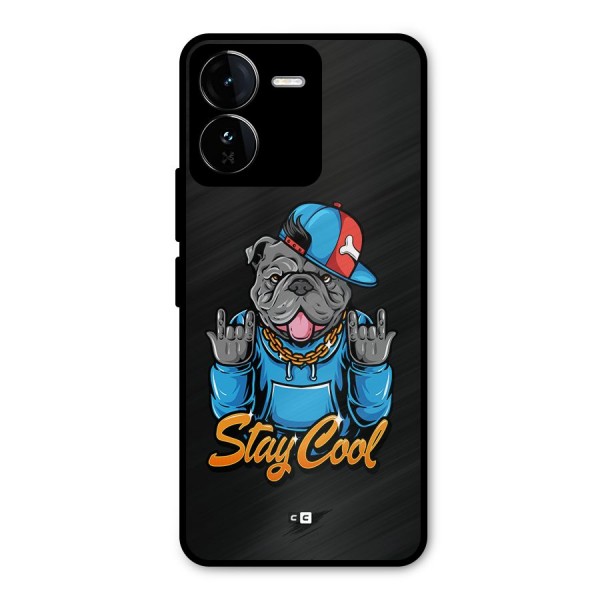 Chill Calm Cool Metal Back Case for iQOO Z9