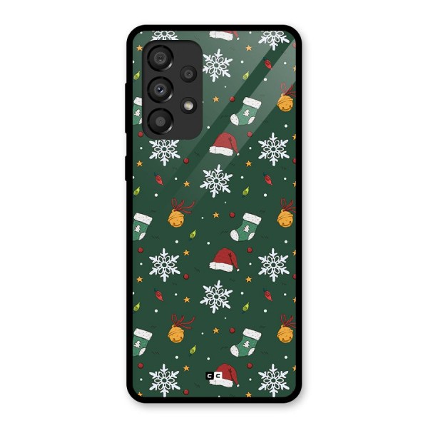 Christmas Call Glass Back Case for Galaxy A33 5G