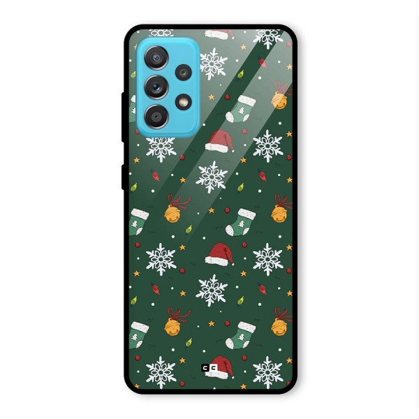 Christmas Call Glass Back Case for Galaxy A52