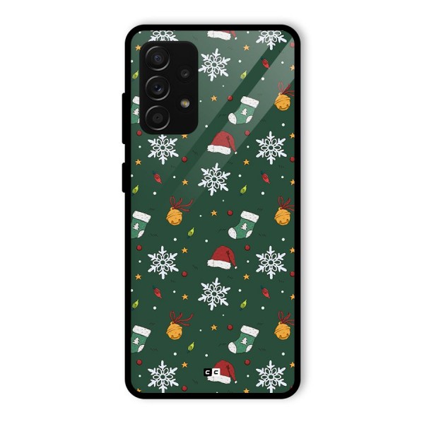 Christmas Call Glass Back Case for Galaxy A53 5G