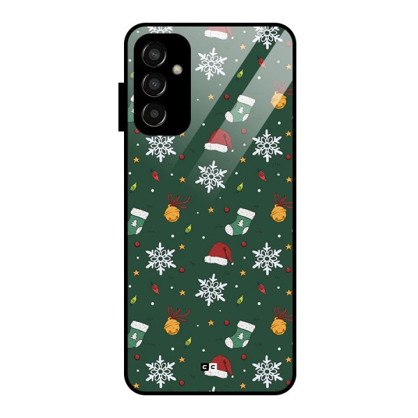 Christmas Call Glass Back Case for Galaxy F13