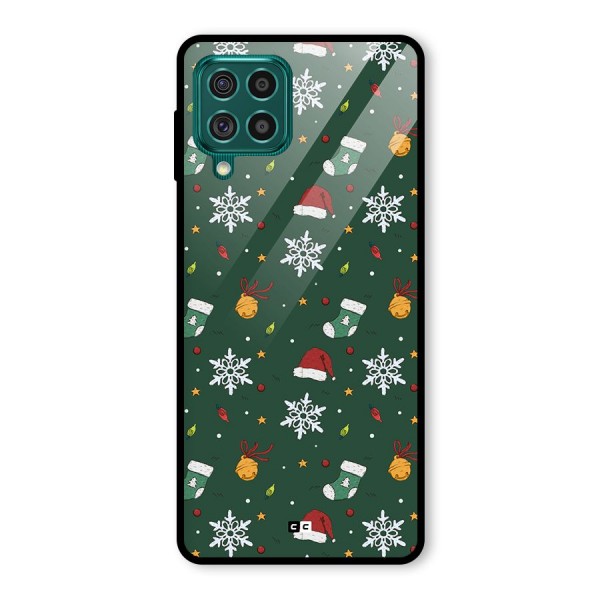 Christmas Call Glass Back Case for Galaxy F62