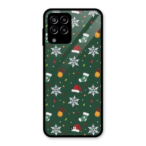 Christmas Call Glass Back Case for Galaxy M33