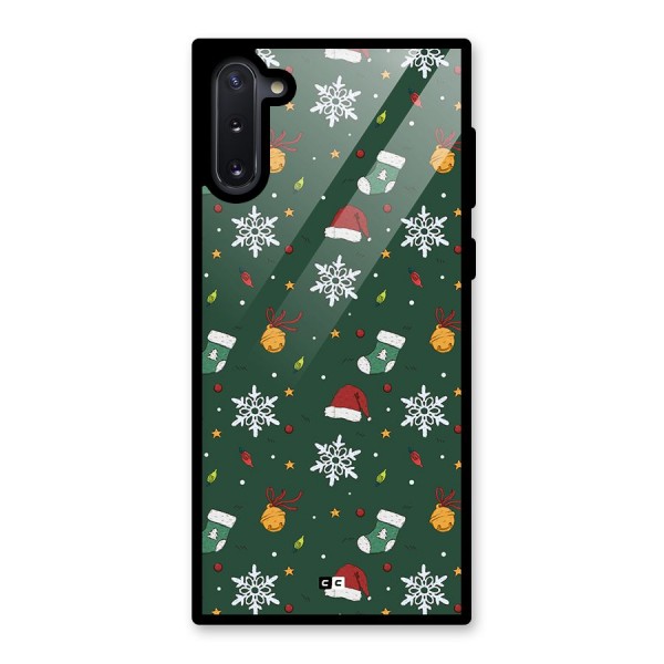 Christmas Call Glass Back Case for Galaxy Note 10