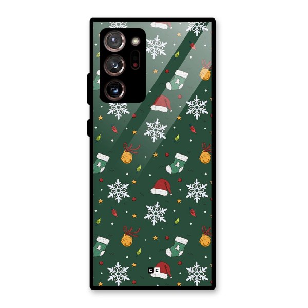 Christmas Call Glass Back Case for Galaxy Note 20 Ultra