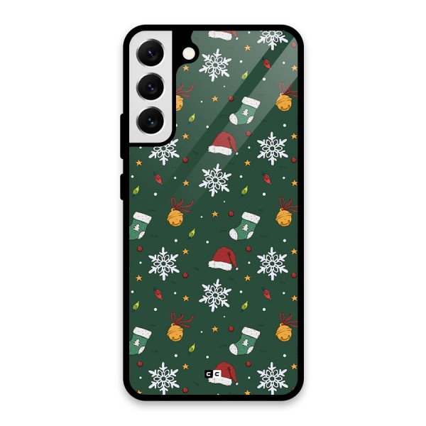 Christmas Call Glass Back Case for Galaxy S22 Plus 5G