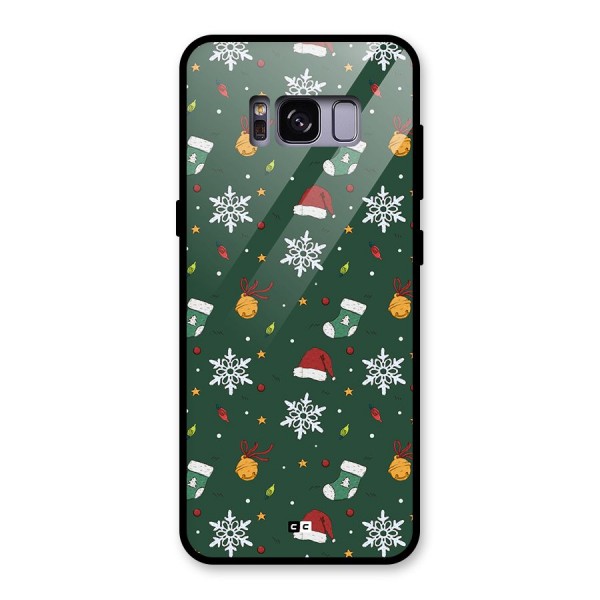 Christmas Call Glass Back Case for Galaxy S8