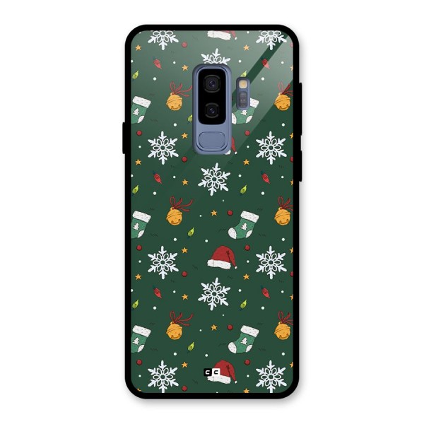 Christmas Call Glass Back Case for Galaxy S9 Plus