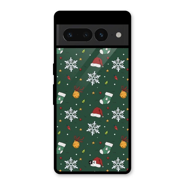 Christmas Call Glass Back Case for Google Pixel 7 Pro