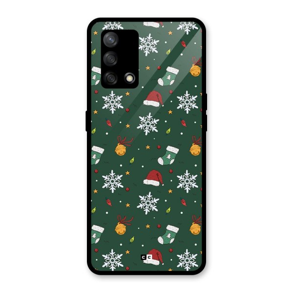 Christmas Call Glass Back Case for Oppo F19