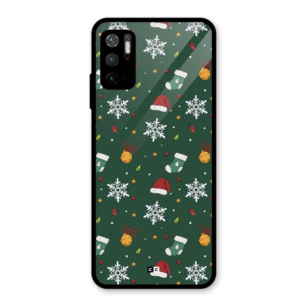 Christmas Call Glass Back Case for Poco M3 Pro 5G