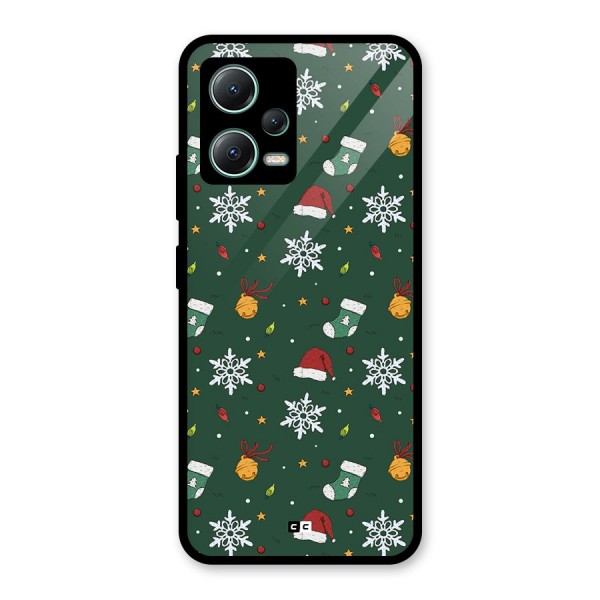 Christmas Call Glass Back Case for Poco X5