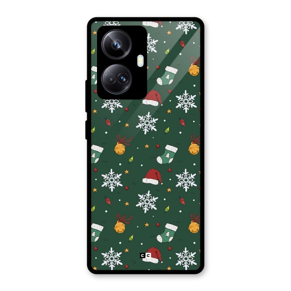 Christmas Call Glass Back Case for Realme 10 Pro Plus