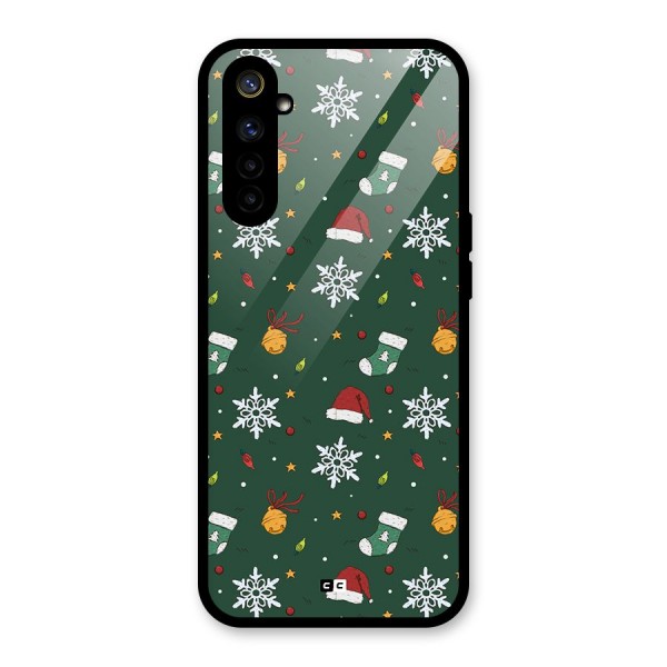 Christmas Call Glass Back Case for Realme 6