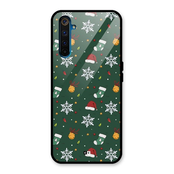 Christmas Call Glass Back Case for Realme 6 Pro