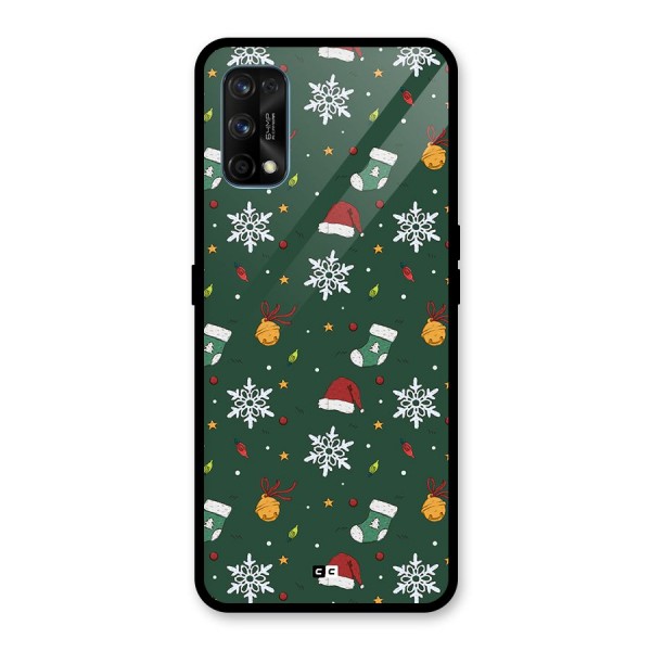 Christmas Call Glass Back Case for Realme 7 Pro