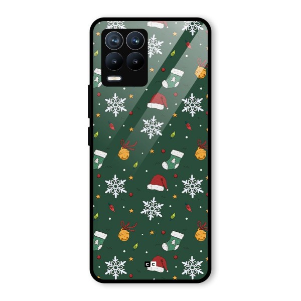 Christmas Call Glass Back Case for Realme 8