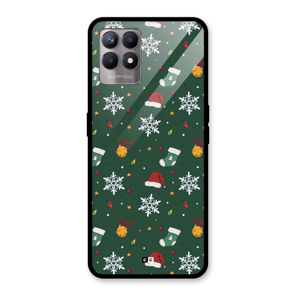 Christmas Call Glass Back Case for Realme 8i