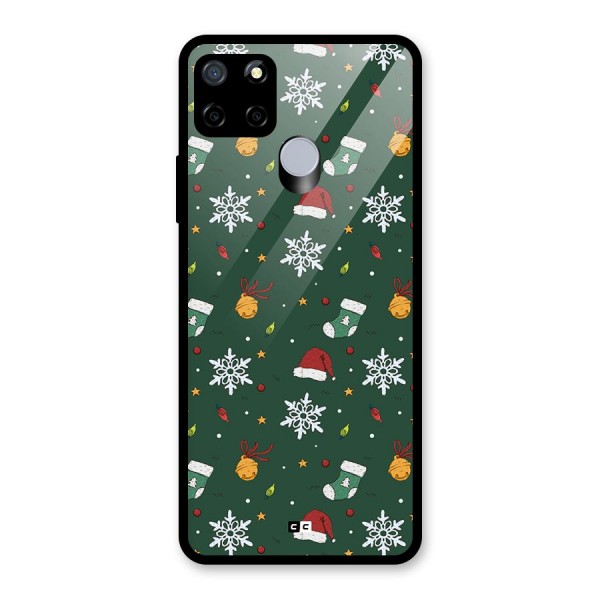 Christmas Call Glass Back Case for Realme C15