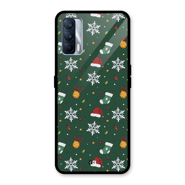 Christmas Call Glass Back Case for Realme X7