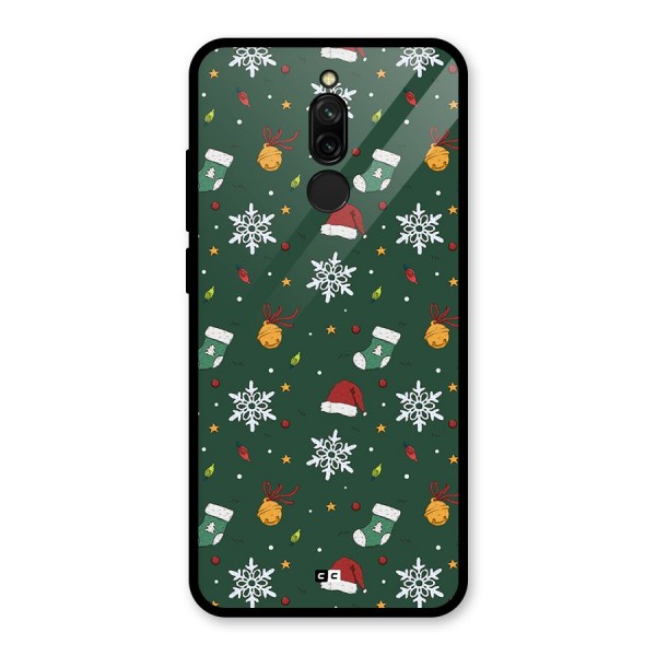 Christmas Call Glass Back Case for Redmi 8