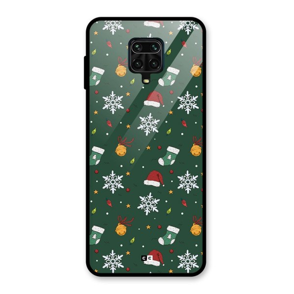 Christmas Call Glass Back Case for Redmi Note 9 Pro