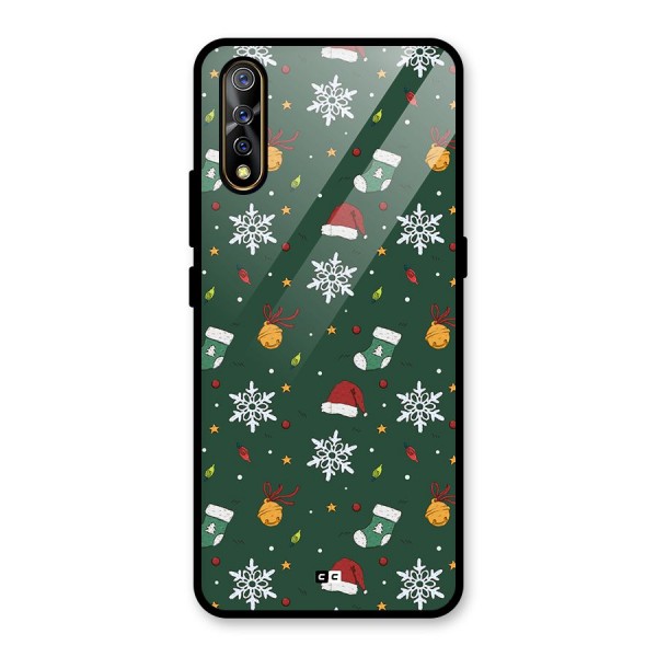 Christmas Call Glass Back Case for Vivo S1