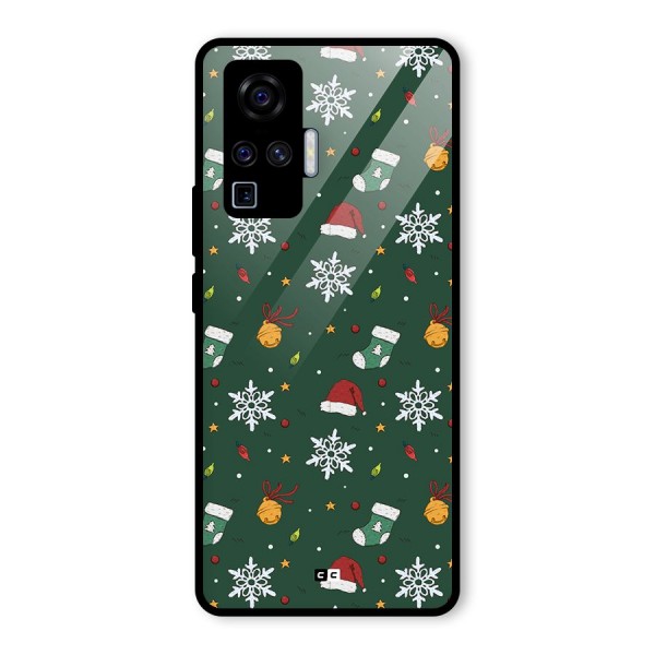 Christmas Call Glass Back Case for Vivo X50 Pro