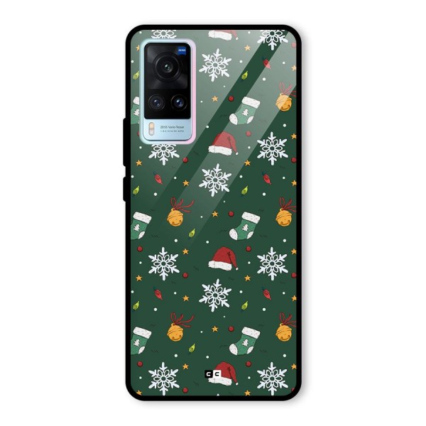 Christmas Call Glass Back Case for Vivo X60