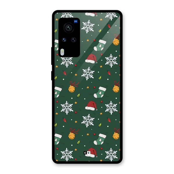 Christmas Call Glass Back Case for Vivo X60 Pro