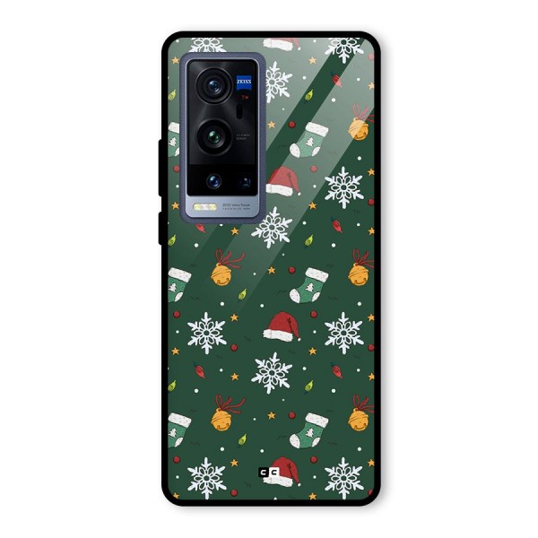 Christmas Call Glass Back Case for Vivo X60 Pro Plus