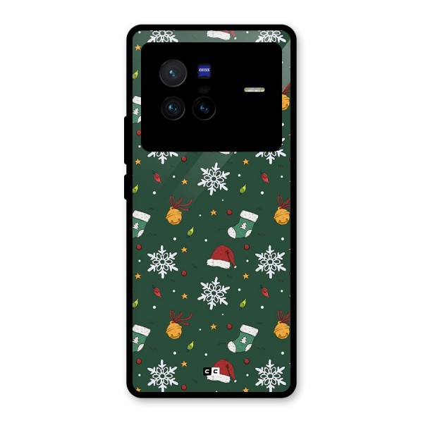 Christmas Call Glass Back Case for Vivo X80