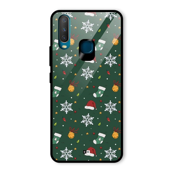 Christmas Call Glass Back Case for Vivo Y12