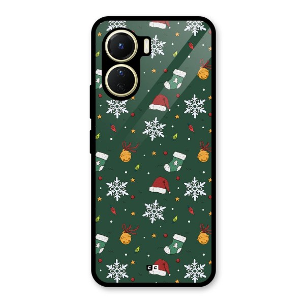 Christmas Call Glass Back Case for Vivo Y16