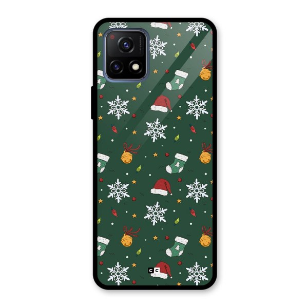 Christmas Call Glass Back Case for Vivo Y72 5G