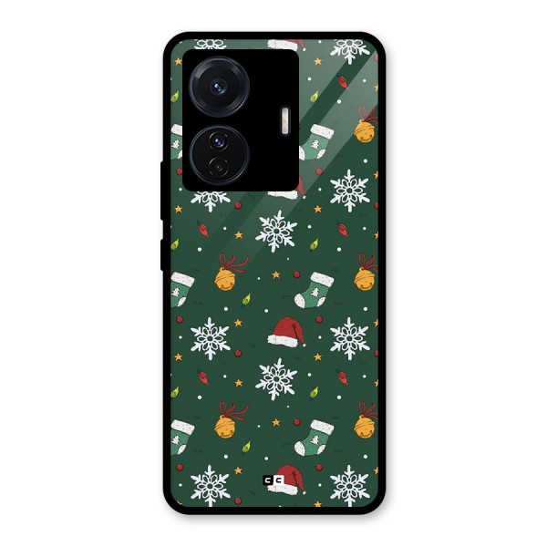 Christmas Call Glass Back Case for Vivo iQOO Z6 Pro